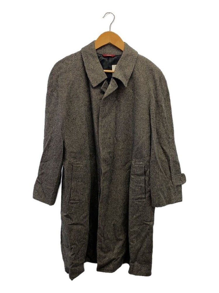 Durban Stainless Steel Collar Coat/38/Wool/Blk/58211303-95 1599