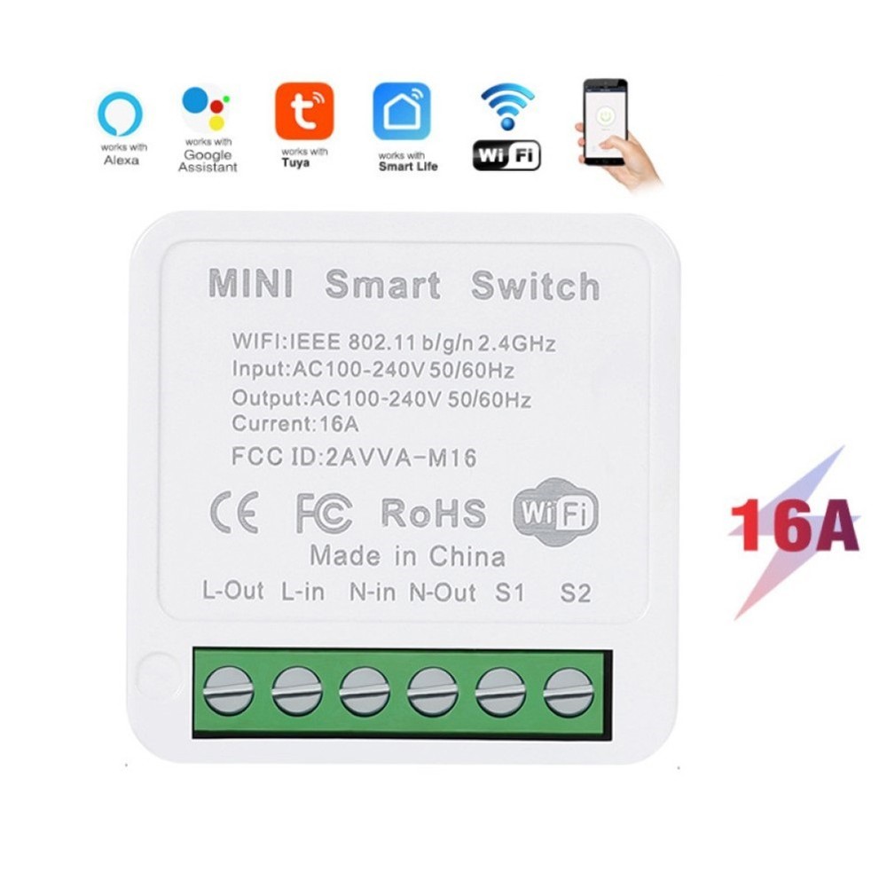 Smart WiFi Light Switch with Customizable Timers No Hub Needed