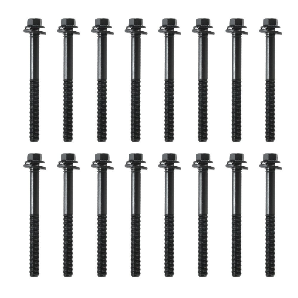 16pcs Cylinder Head Bolts For 11-17 Chrysler Dodge Jeep Ram VW 3.2L 3.6L ES72467
