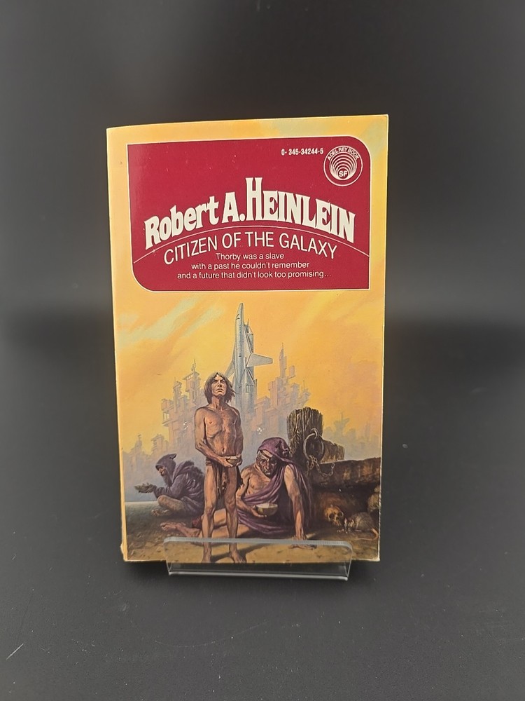Citizen of the Galaxy Robert A Heinlein PB Del Rey 1991 Printing Classic Sci-Fi