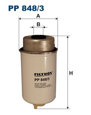 PP 848/3 FILTRON Fuel Filter for Ford, LDV