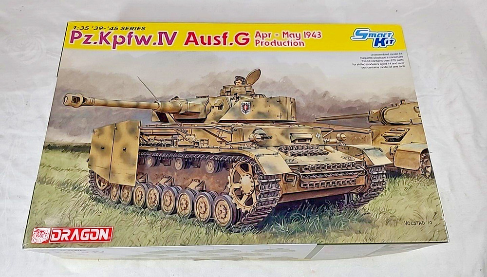 DRAGON 1/35 6594 Pz.Kpfw.IV Ausf.G Apr-May 1943 Production - FAST SHIPS FROM USA