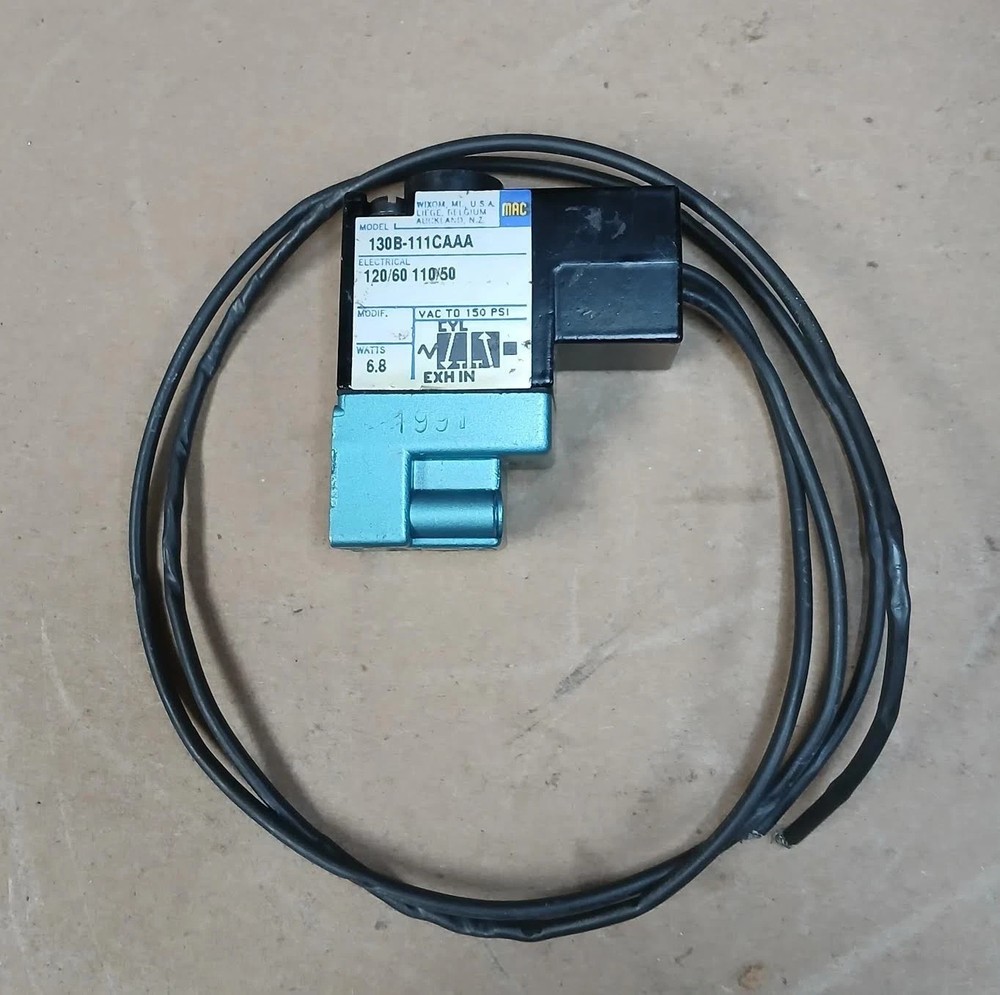 MAC 130B-111CAAA Solenoid Valve No Base