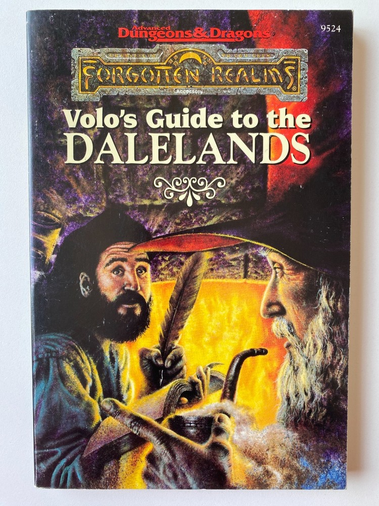 FORGOTTEN REALMS~Volo's Guide Dalelands~DUNGEONS DRAGONS~1996 PB~Archenbridge~