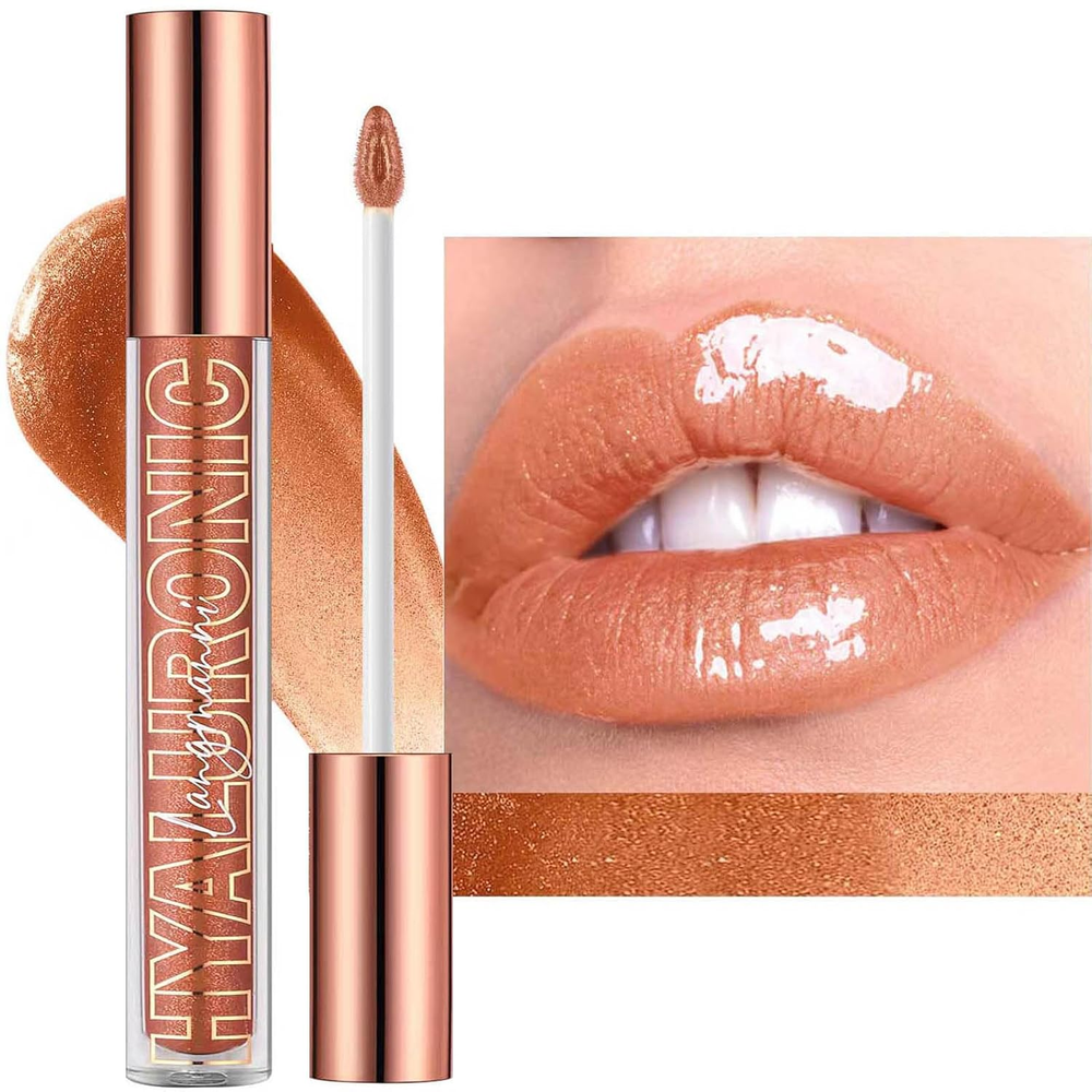 Honey Lip Gloss Lip Plumper Gloss Tinted Glitter Lipgloss Lip Oil Moisturizing H