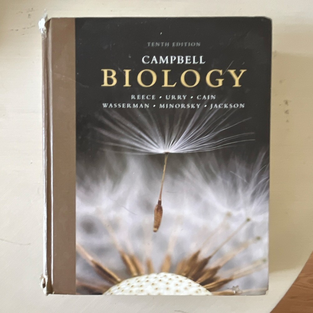 Campbell Biology Tenth Edition by Reece et al. Pearson Illustrated Hardcover