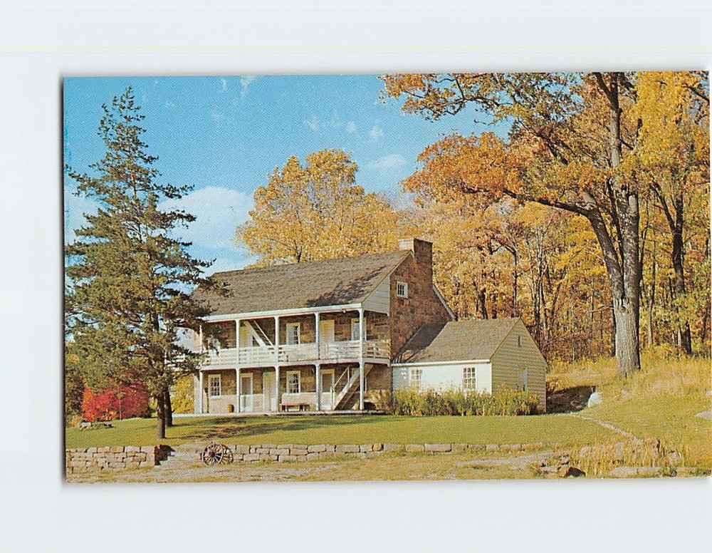 Postcard The Old Stone House Pennsylvania USA