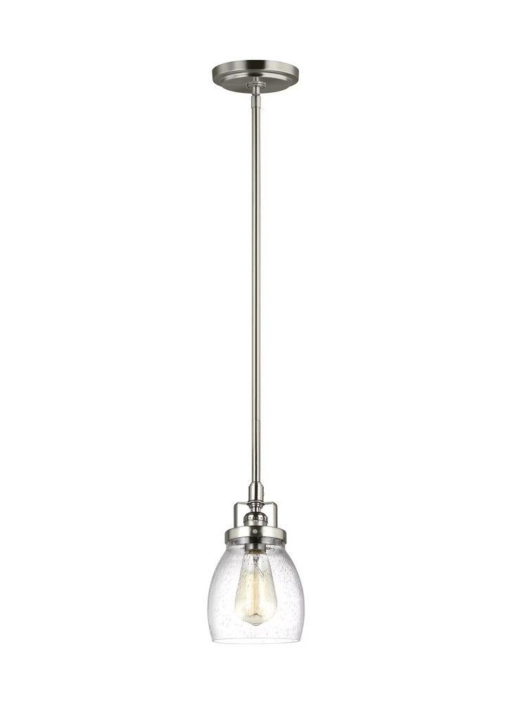 Belton Brushed Nickel LED Mini Pendant Light Fixture