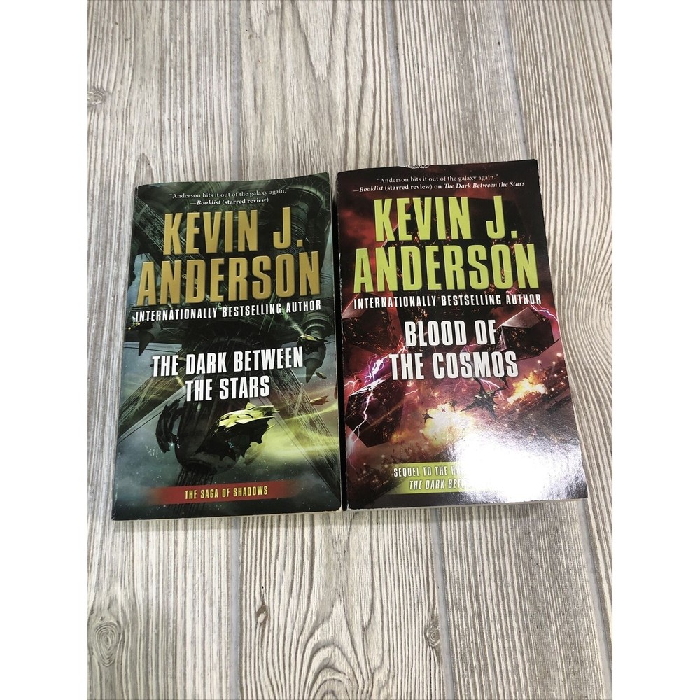 Saga of Shadows Kevin J. Anderson Lot of 2 Sci-Fi Paperback Novels