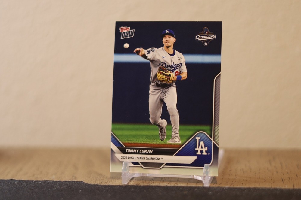 2025 Topps Now World Series Champions LA Dodgers #WS-9 Max Muncy