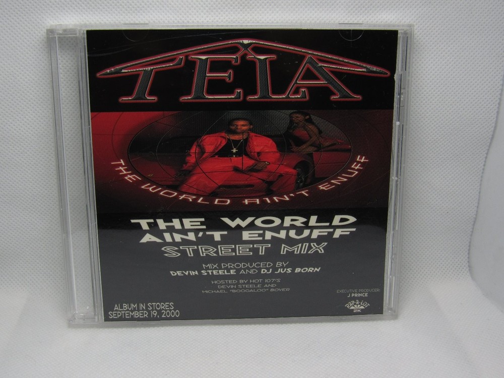 Tela - The World Ain't Enuff CD 2000 Rap Hip Hop Rap-A-Lot