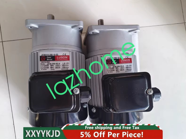 1PCS LUSON J230V15-200-10-S3 motor new via FedEx or DHL