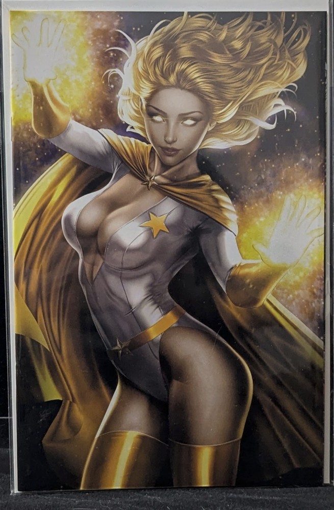 The Boys #1 Ariel Diaz 2024 Sdcc Starlight Exclusive Virgin Variant Ltd 500 Coa
