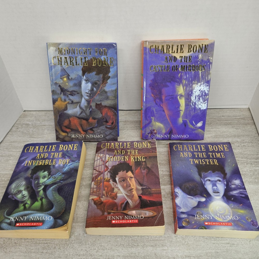 CHARLIE BONE Children of the Red King Series Book Lot 1-5 by Jenny Nimmo age 9+
