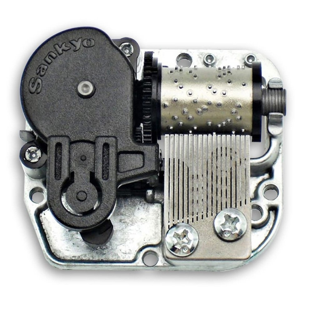 BinkeGG Play (Beautiful Dreamer) Music Box Spare Part Grey Wind Up Sankyo Mus...