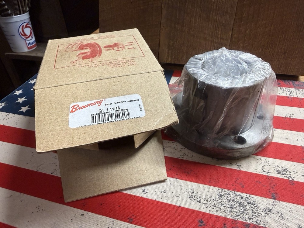 Browning Q1 1-11/16” 1078989 Split Taper Lock Bushing NEW