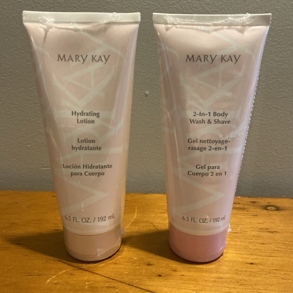 Mary Kay 2-in-1 Body Wash & Shave Gel with Hydrating Lotion 6.5 oz