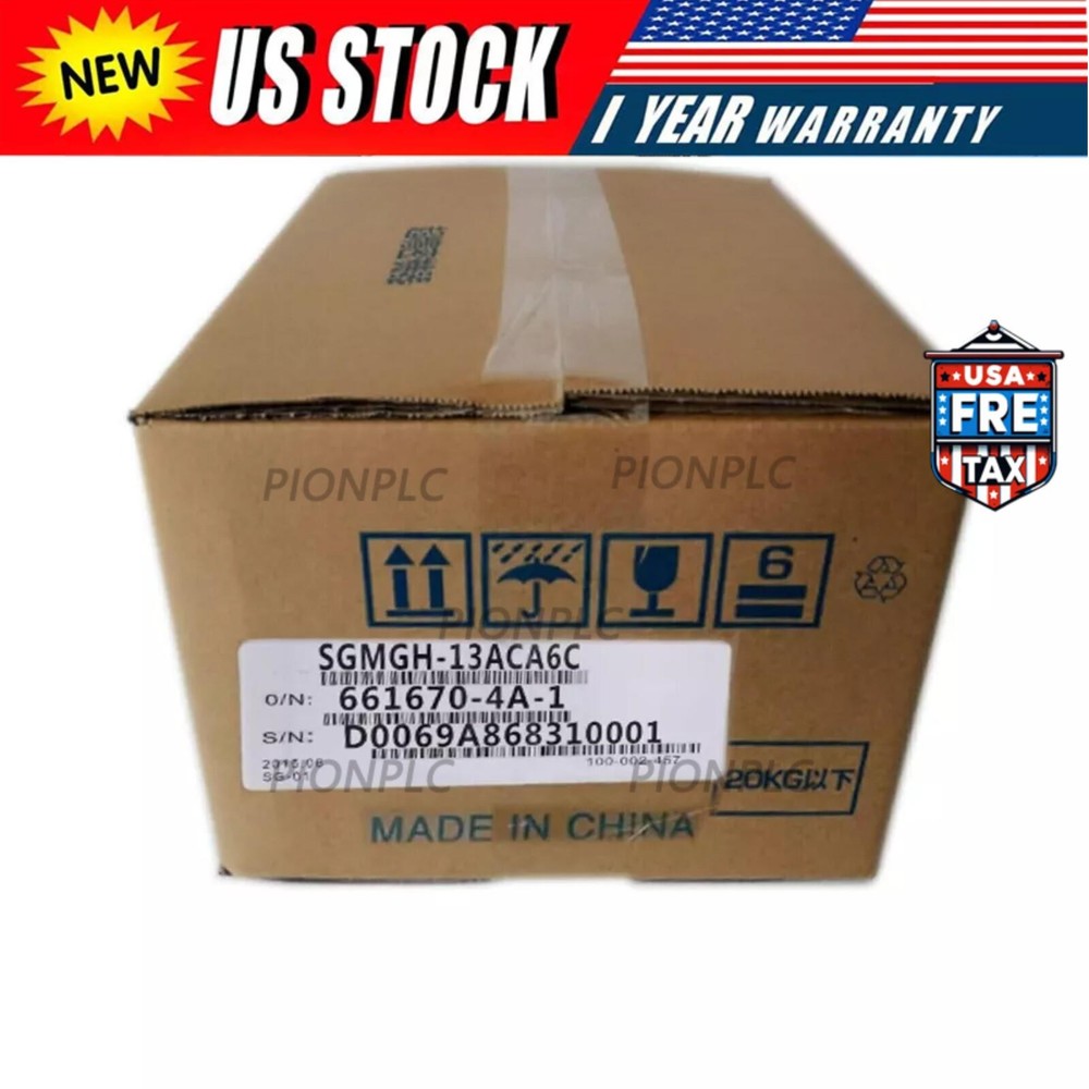 SGMGH-13ACA6C Yaskawa Servo Motor Brand New in Box