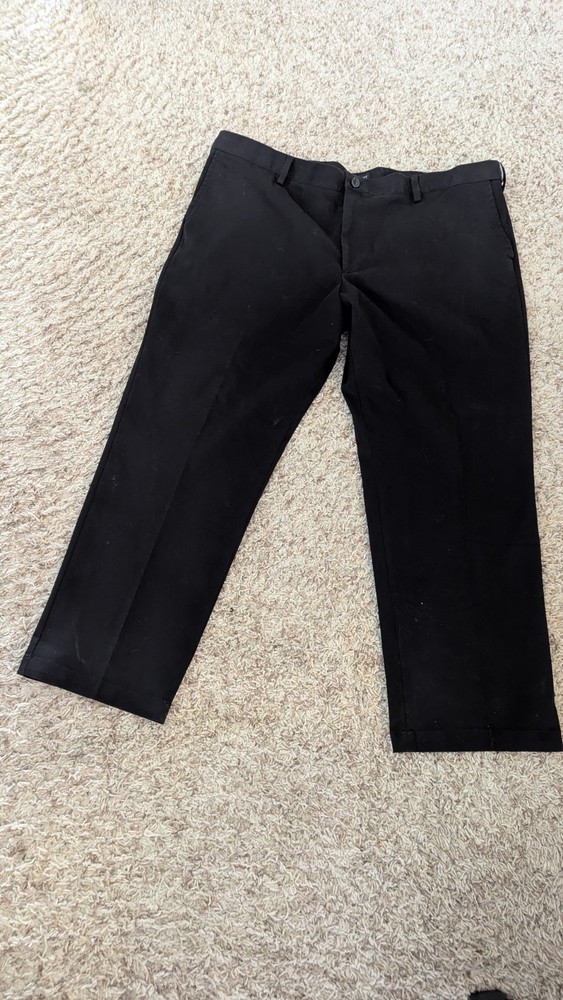 NWT DOCKERS Black Easy Khaki Pants Classic Fit Big Tall Size 46 x 32