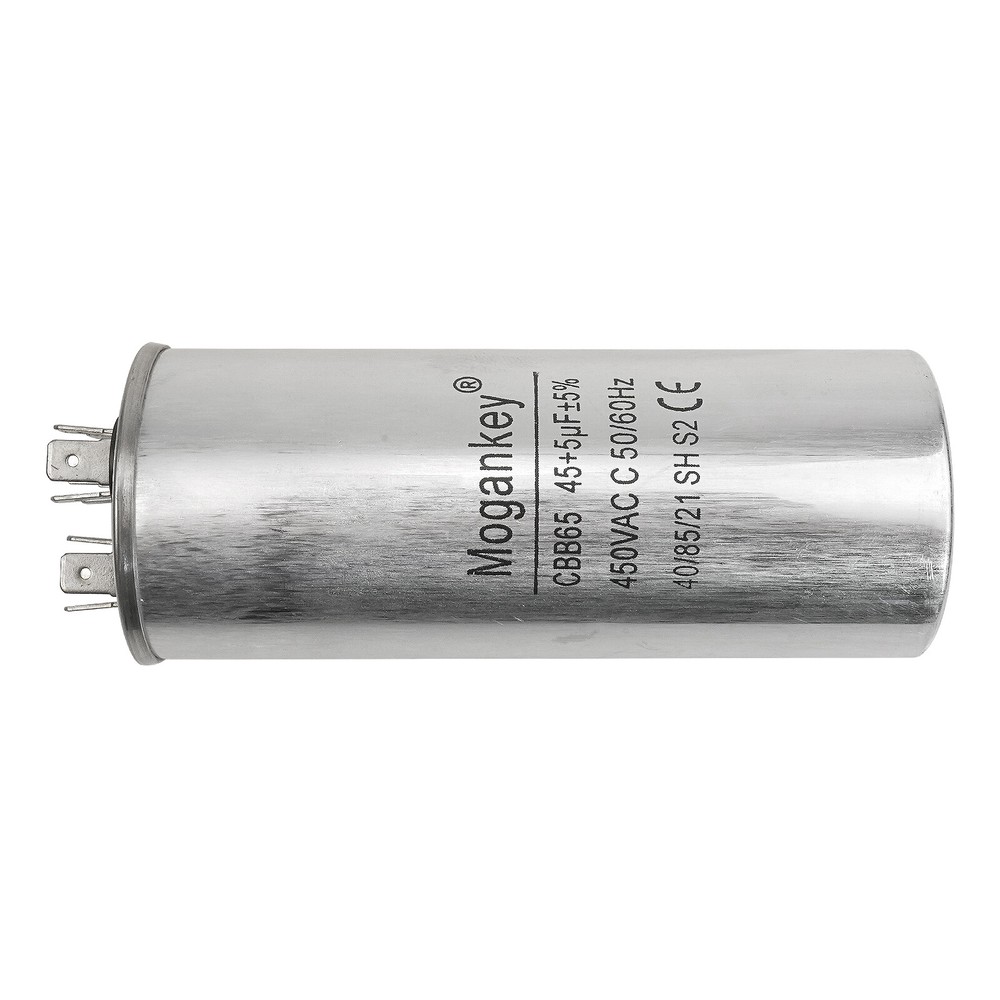 45+5±5 uF/MFD 450VAC AC/Heat Pump Condenser or Compressor Capacitor