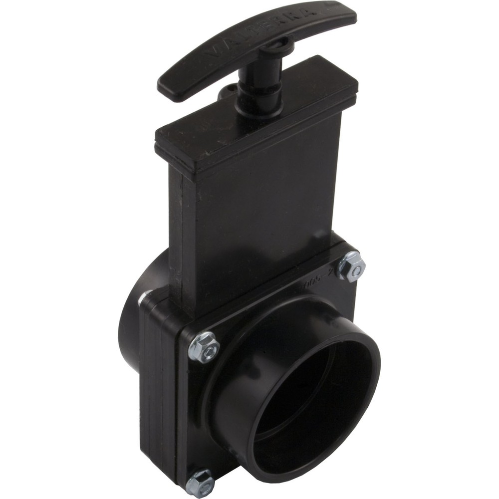 2 Inch Slip x Slip 3-Piece Black Gate Valve by Valterra 40psi Model 7201