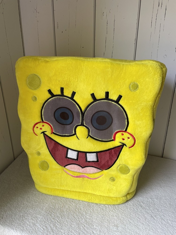 Dan Dee Big Greeter Head SpongeBob Nick Halloween Costume Mascot Cosplay Mask