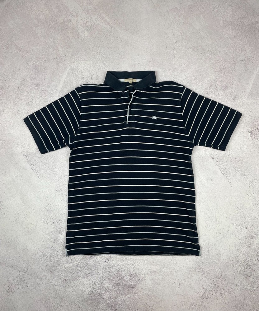 Burberry London Mens Cotton Polo Shirt Classic Fit Size M