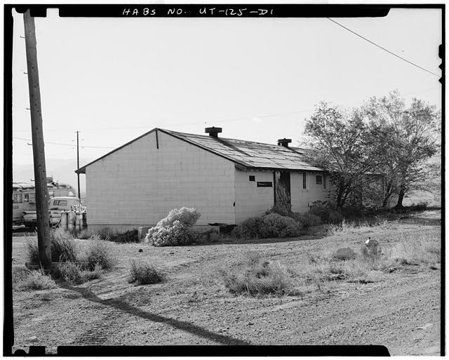 Photo:Wendover Utah Wendover Air Force Base Commissary Building 1940s