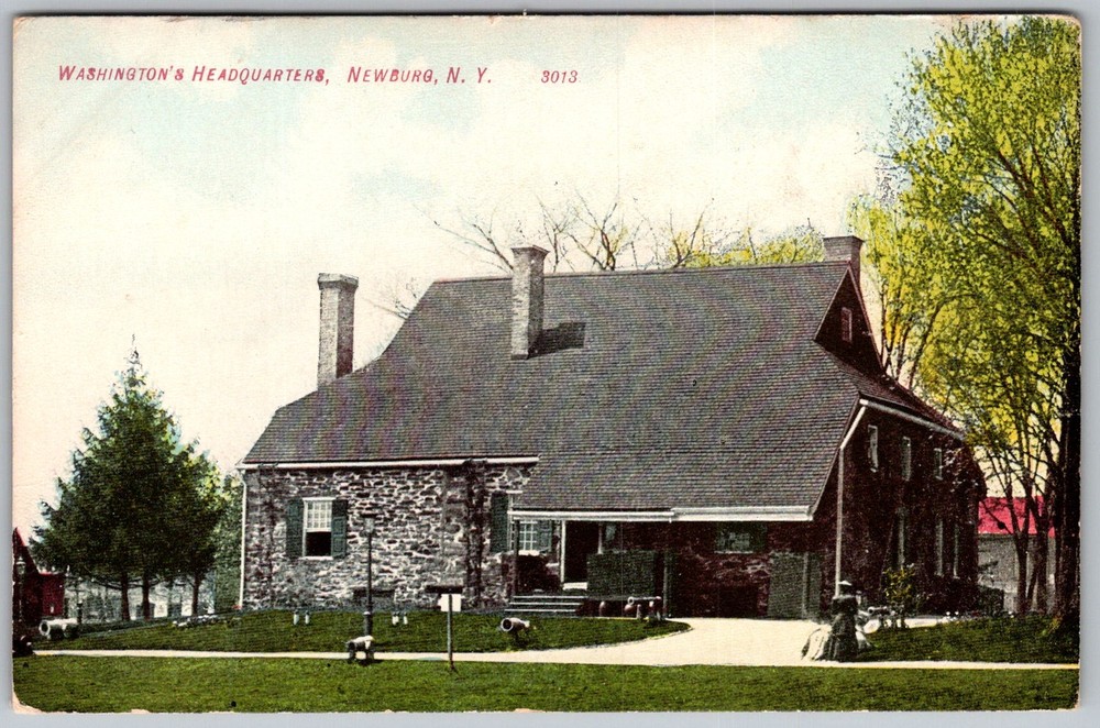Antique Postcard Washington's Headquarters Newburgh, NY 1910s