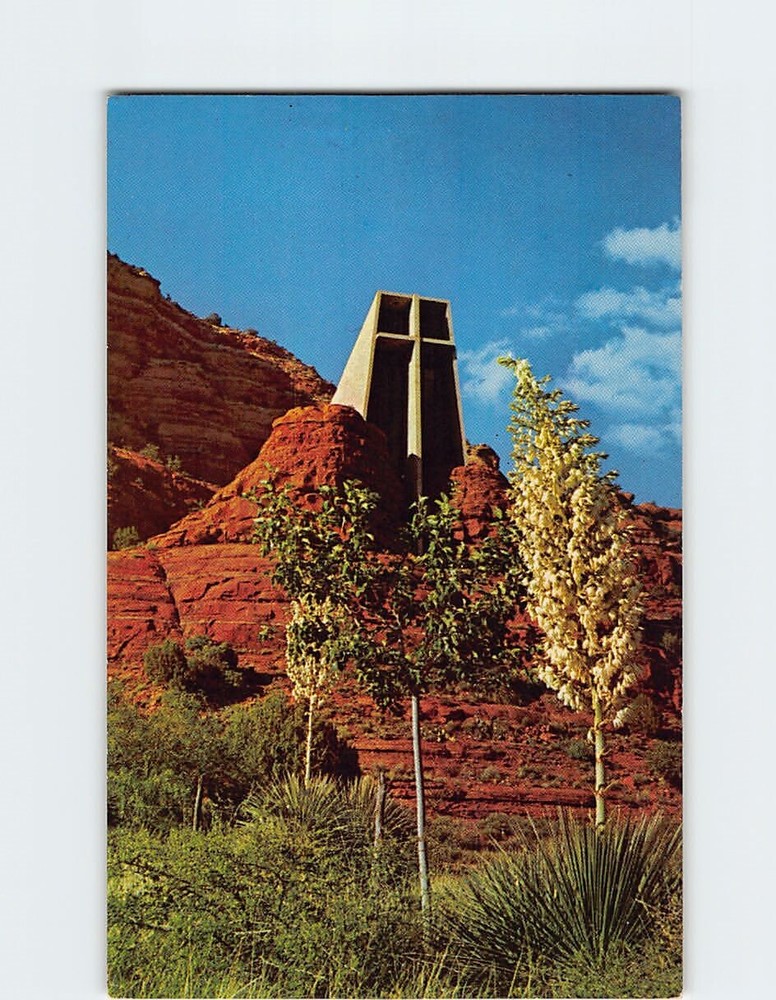 Postcard Chapel of the Holy Cross Sedona Arizona USA