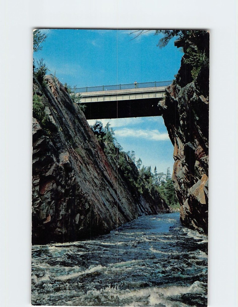 Postcard Trans Canada Highway Montreal River Canada