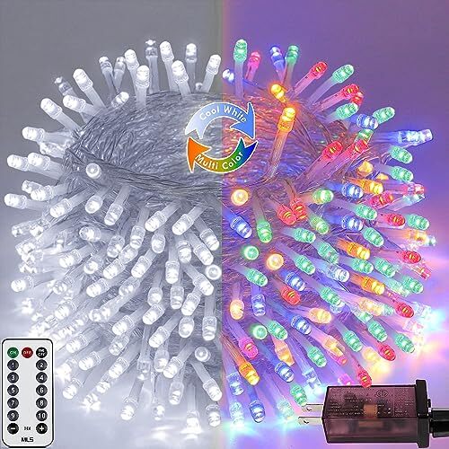 Multicolor to Cool White Color Changing 200 200LED Cool White and Multicolor