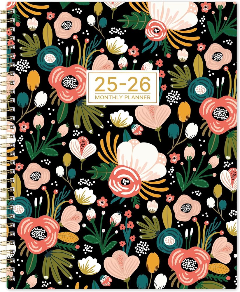 2025-2026 Monthly Planner - 2025 Monthly Planner from January 2025 to December 2