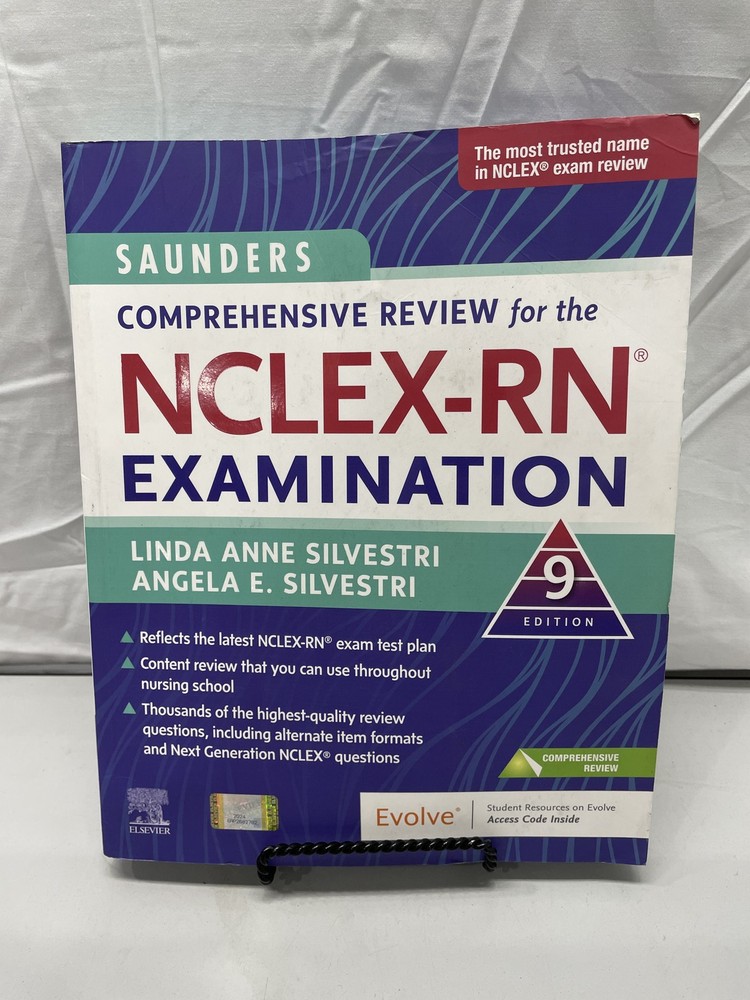 Comprehensive Review for the NCLEX-RN Exam 9th Ed Saunders Paperback Elsevier