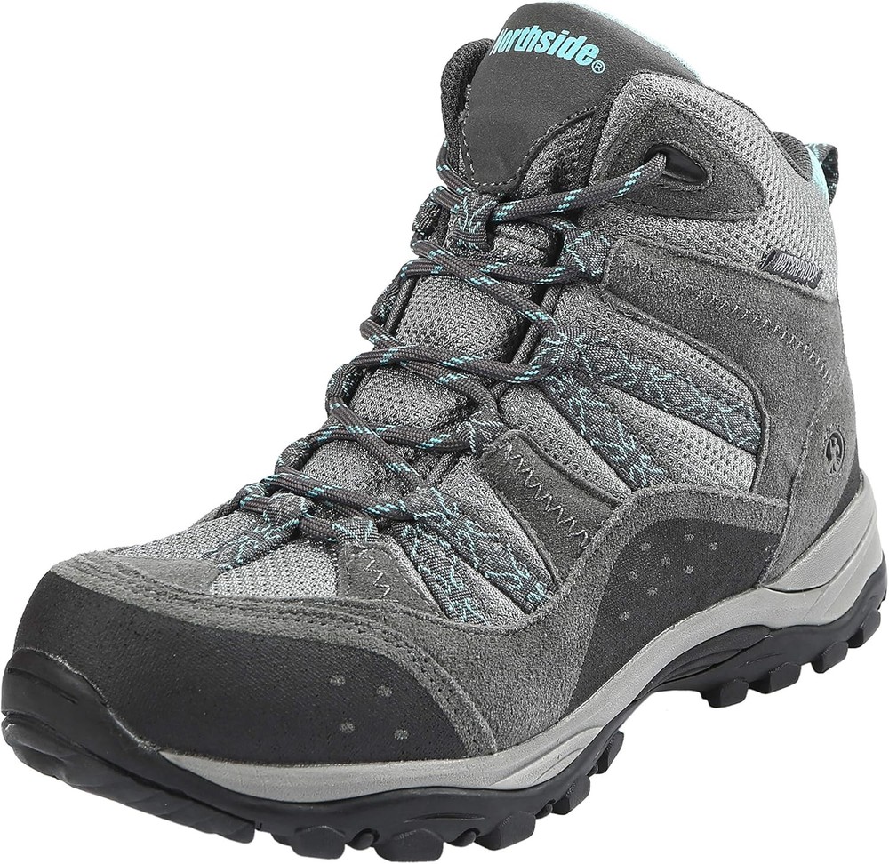 Northside Womens Freemont Waterproof Leather Mid Hiking Boots