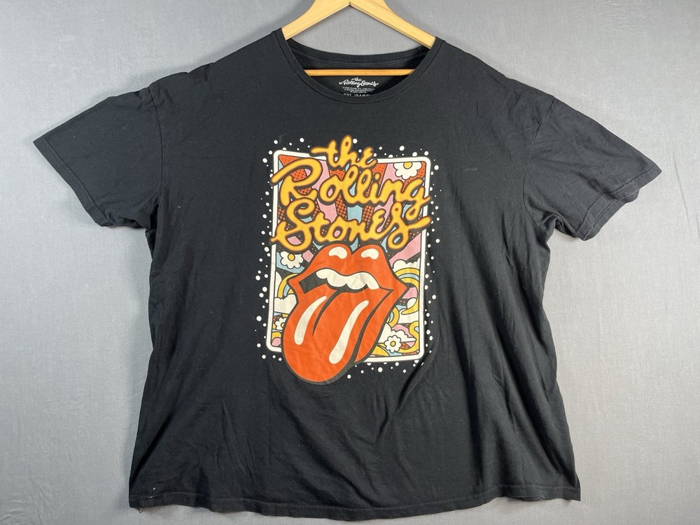 The Rolling Stones T-Shirt Men's 3XL Short Sleeve Tongue Graphic 2022