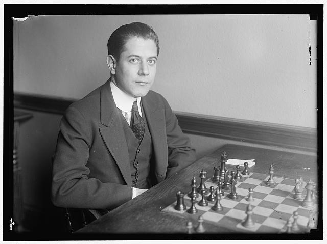 Photo:CAPABLANCA, JOSE R. CUBAN CHESS PLAYER; WORLD CHAMPION