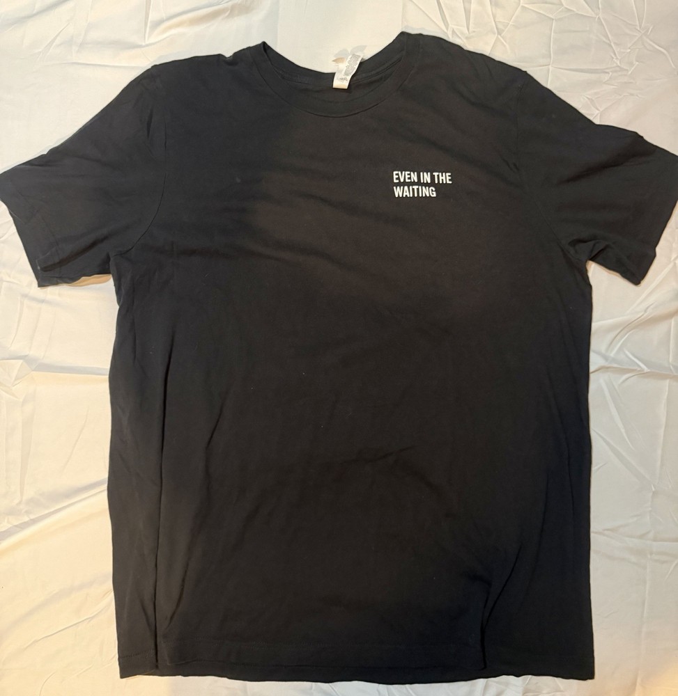 Bella+Canvas Men's 2XL Black Graphic Print Inspirational Short Sleeve T-Shirt
