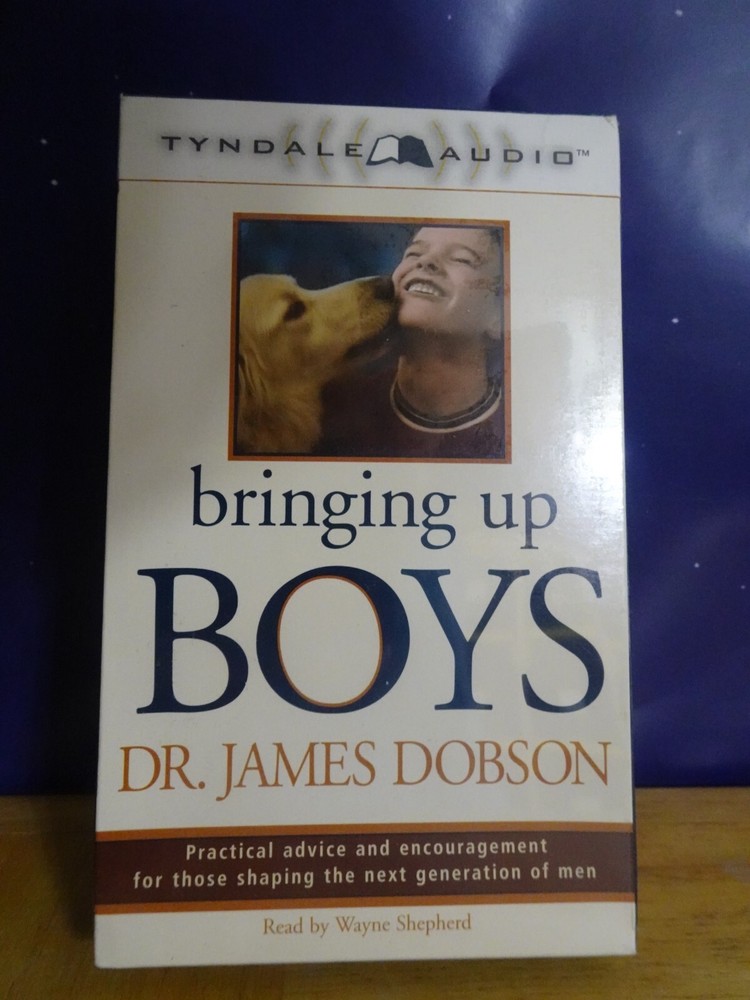 CASSETTES Audiobook BRINGING UP BOYS - Dr. James Dobson Tyndale Tapes 2001 New