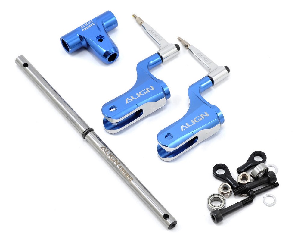 Align 450DFC Main Rotor Head Upgrade Set (Blue) [AGNH45162QN]