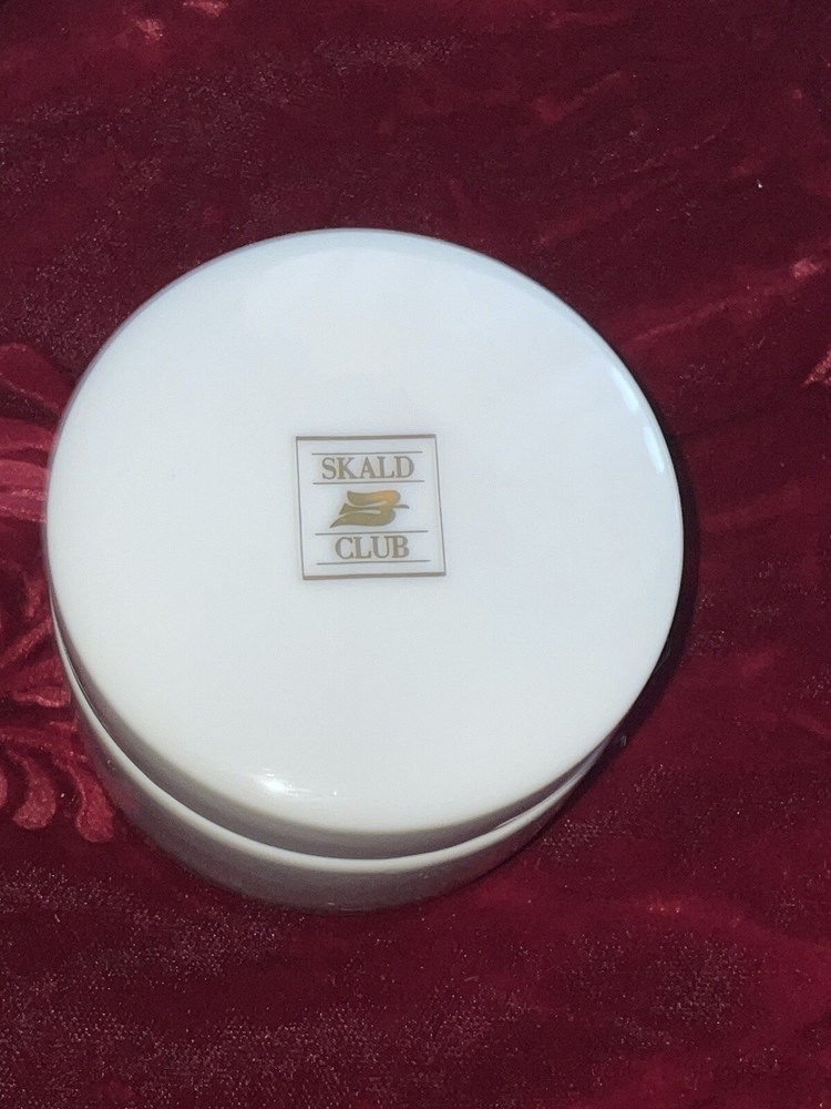 Tiffany & Co Trinket Box Cunard Royal Viking Skald Club Cruise Ship White Gold