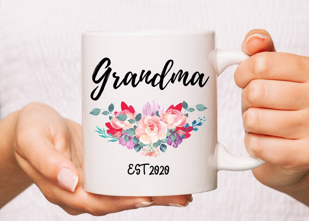 Grandma Est 2020 Mug New Grandma Mug New Grandmother Gift Gift Grandmother