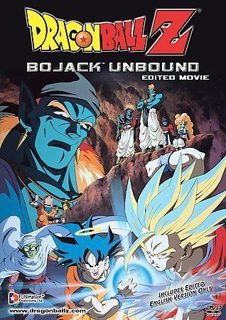 Dragon Ball Z Bojack Unbound 2004 Edited DVD Action Anime Movie