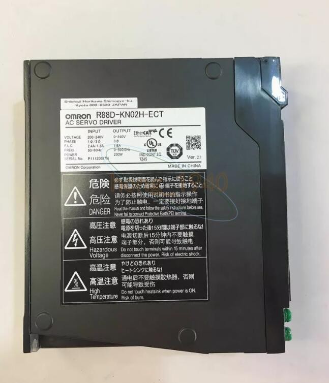 1PC Used Omron Servo Drive R88D-KN02H-ECT