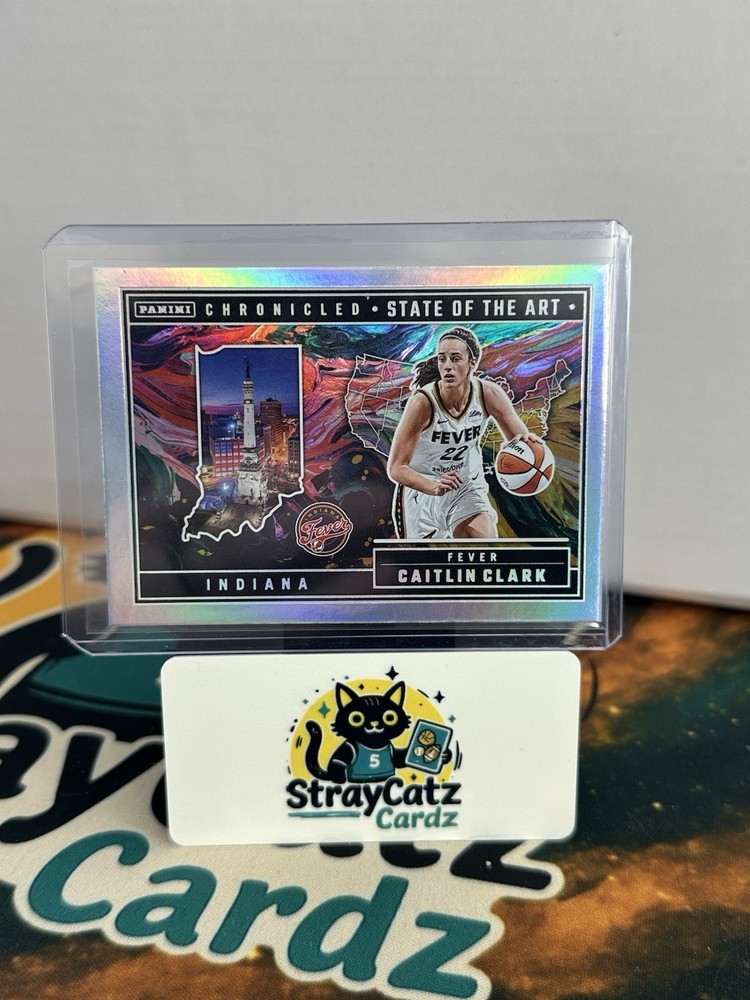 Panini Chronicled Caitlin Clark State Of The Art Silver Holo Foil #81