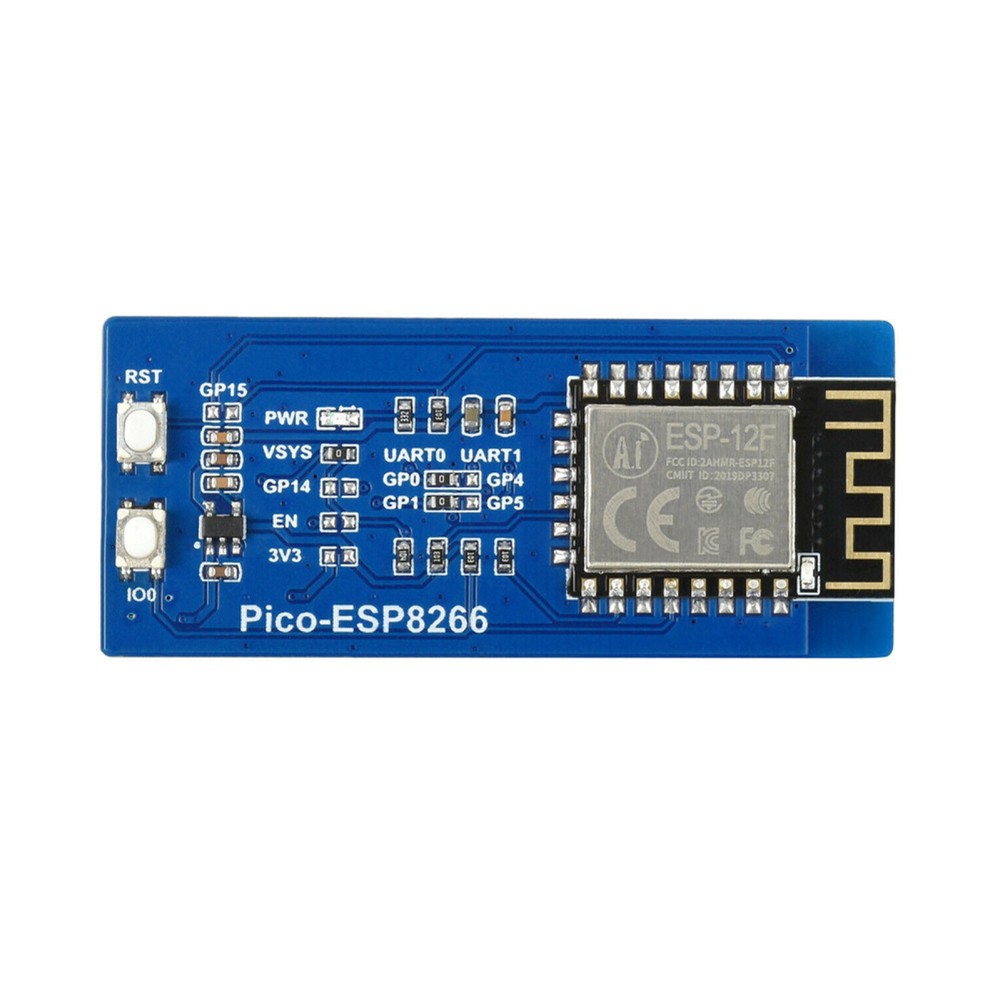 ESP8266 WiFi Module Expansion Board TCP/UDP Supported for Raspberry Pi Pico A