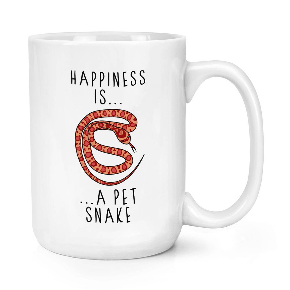 Happiness Is A Pet Snake Coffee Mug Coffee Cup Mug Large Mug Cup