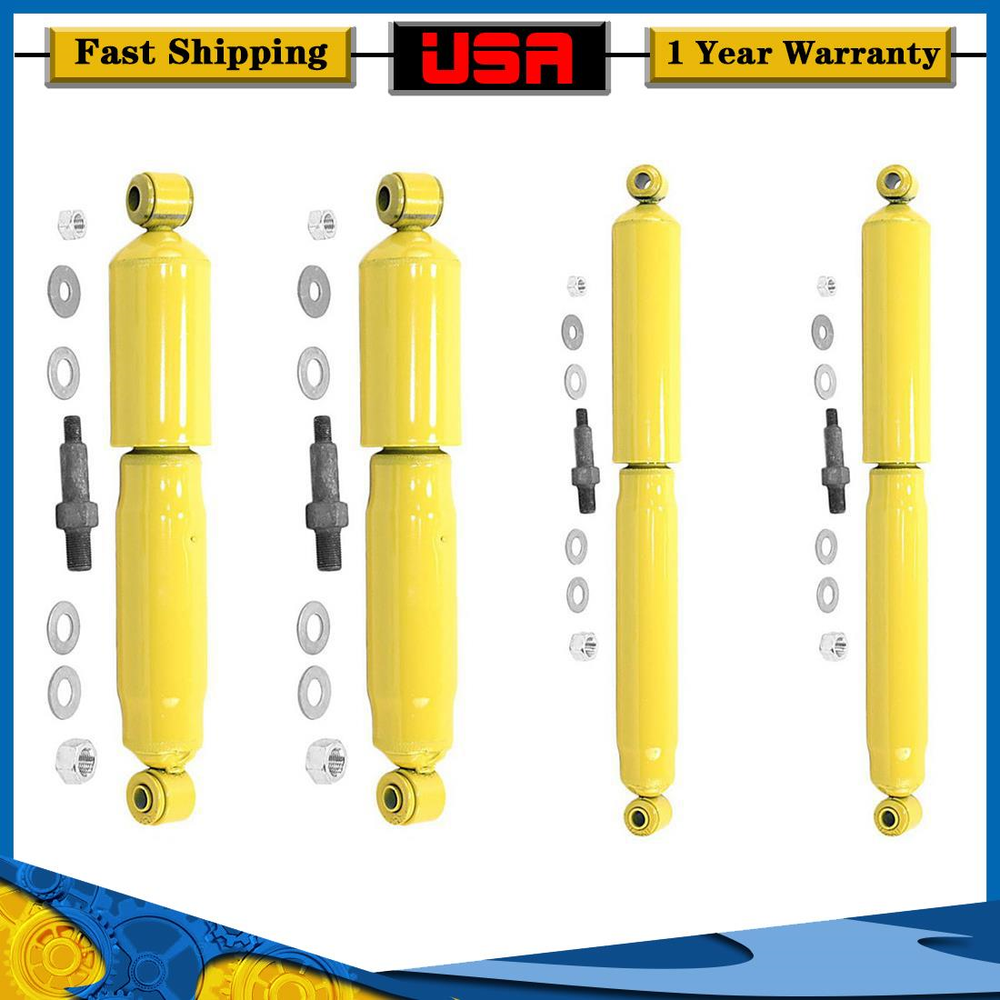 Monroe GasMagnum Shocks Front & Rear for Chevy C10 C20 Pickup Suburban 2WD  