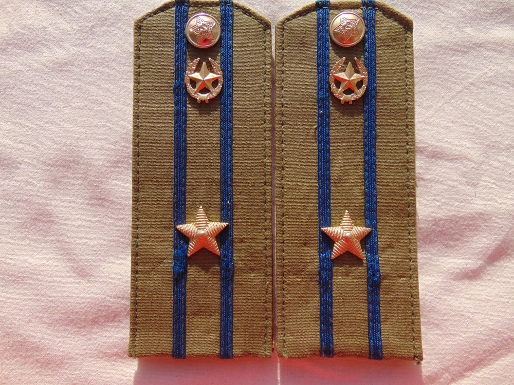Shoulder straps of a major of the KGB of the USSR