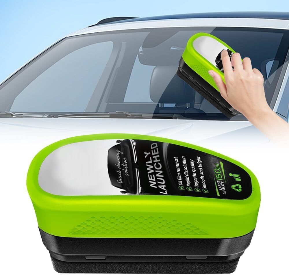 2025 Clear Vision Reusable Car Oil Film Cleaning Brush
